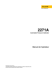 Fluke 2271A Mode D'emploi