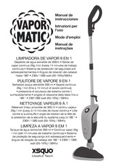 xsquo VAPOR MATIC Mode D'emploi