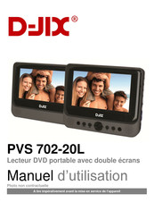 D-JIX PVS 702-20L Mode D'emploi