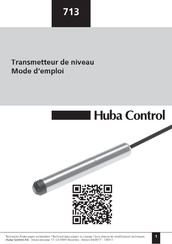 Huba Control 713 Mode D'emploi