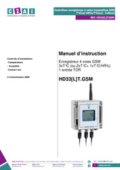 C2AI HD33LT.GSM Manuel D'instructions