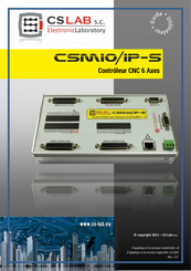 CS LAB CSMIO/IP-S Guide Utilisateur