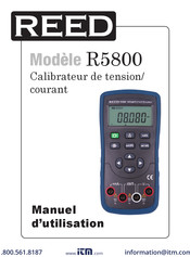 REED R5800 Manuel D'utilisation