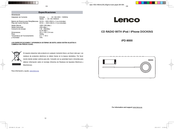 LENCO iPD-9000 Mode D'emploi