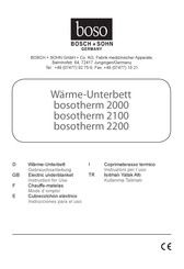 Boso Bosch+Sohn bosotherm 2000 Mode D'emploi