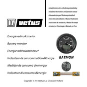 Vetus BATMON Instructions D'installation Et Manuel D'utilisation