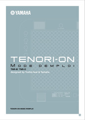 Yamaha TENORI-ON TNR-W Mode D'emploi