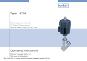 Burkert 2702 Manuel D'utilisation