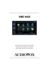Audiovox VME 9425 Mode D'emploi