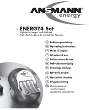 Ansmann Energy ENERGY4 Mode D'emploi