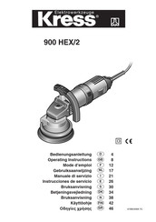 KRESS 900 HEX/2 Mode D'emploi