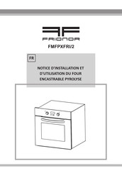 FRIONOR FMFPXFRI/2 Notice D'installation Et D'utilisation