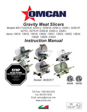 Omcan MS-IT-0250-U Mode D'emploi