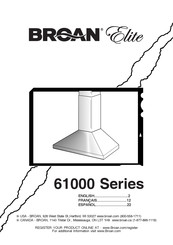 Broan Elite 61000 Série Mode D'emploi