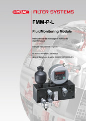 HYDAC FILTER SYSTEMS FMM-P-L-0-CS1 0 Série Instructions De Montage Et Notice De Maintenance