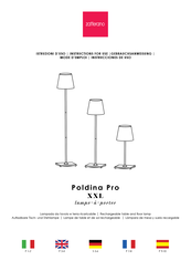Zafferano Poldina Pro XXL LD0360B3 Mode D'emploi