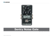 TC Electronic Sentry Noise Gate Mode D'emploi