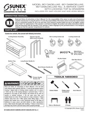 Sunex Tools 8013ABKDELUXE Instructions De Montage