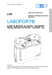 KNF LABOPORT N840.18 EX Traduction Du Mode D'emploi Original