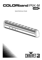 Chauvet Dj COLORband PiX-M USB Guide De Référence Rapide