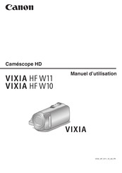 Canon VIXIA HF W11 Manuel D'utilisation