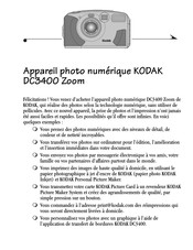 Kodak DC3400 Zoom Mode D'emploi