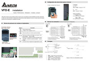 Delta VFD-E Manuel D'installation