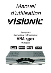 visionic VNA 4301 Manuel D'utilisation