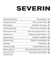 SEVERIN WK-3312 Mode D'emploi