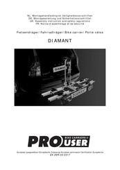 Pro-User DIAMANT Notice D'assemblage