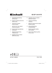 Einhell GE-GP 1246 N FS Instructions D'origine