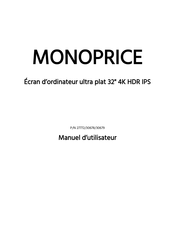 Monoprice 30679 Manuel D'utilisateur