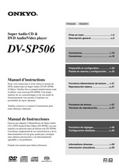 Onkyo DV-SP506 Manuel D'instructions