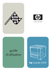 HP LaserJet 2200 Série Guide D'utilisation