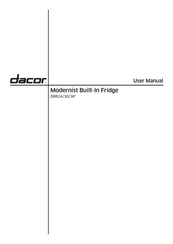Dacor DRR30 Série Guide D'utilisation