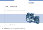 Burkert 6516 Manuel D'utilisation