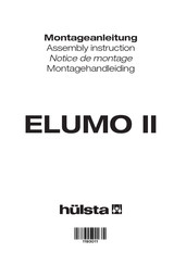 Hülsta ELUMO II Notice De Montage