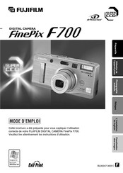 FujiFilm FinePix F700 Mode D'emploi