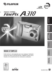 FujiFilm FinePix A310 Mode D'emploi