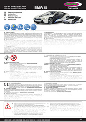 Jamara Ride-on BMW I8 Coupe Mode D'emploi