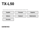 Onkyo TX-L50 Manuel D'instructions