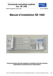 Schenker Storen SE 1000 Manuel D'installation