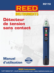 REED INSTRUMENTS R5110 Manuel D'utilisation