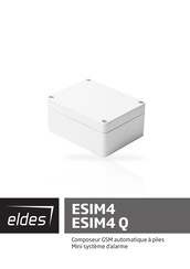 Eldes ESIM4 Mode D'emploi