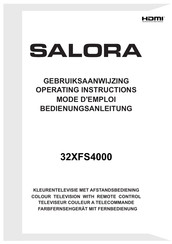 Salora 32XFS4000 Mode D'emploi