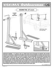 Yakima Outdoorsman Mode D'emploi