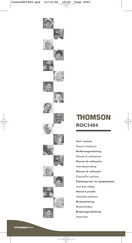 THOMSON ROC5404 Manuel D'utilisation