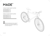 Made Colwyn BIKCWN002BLA-UK Guide D'utilisation