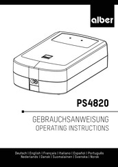 Alber PS4820 Mode D'emploi