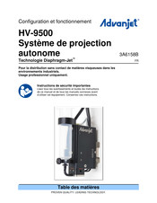 Advanjet HV-9500 Instructions D'utilisation